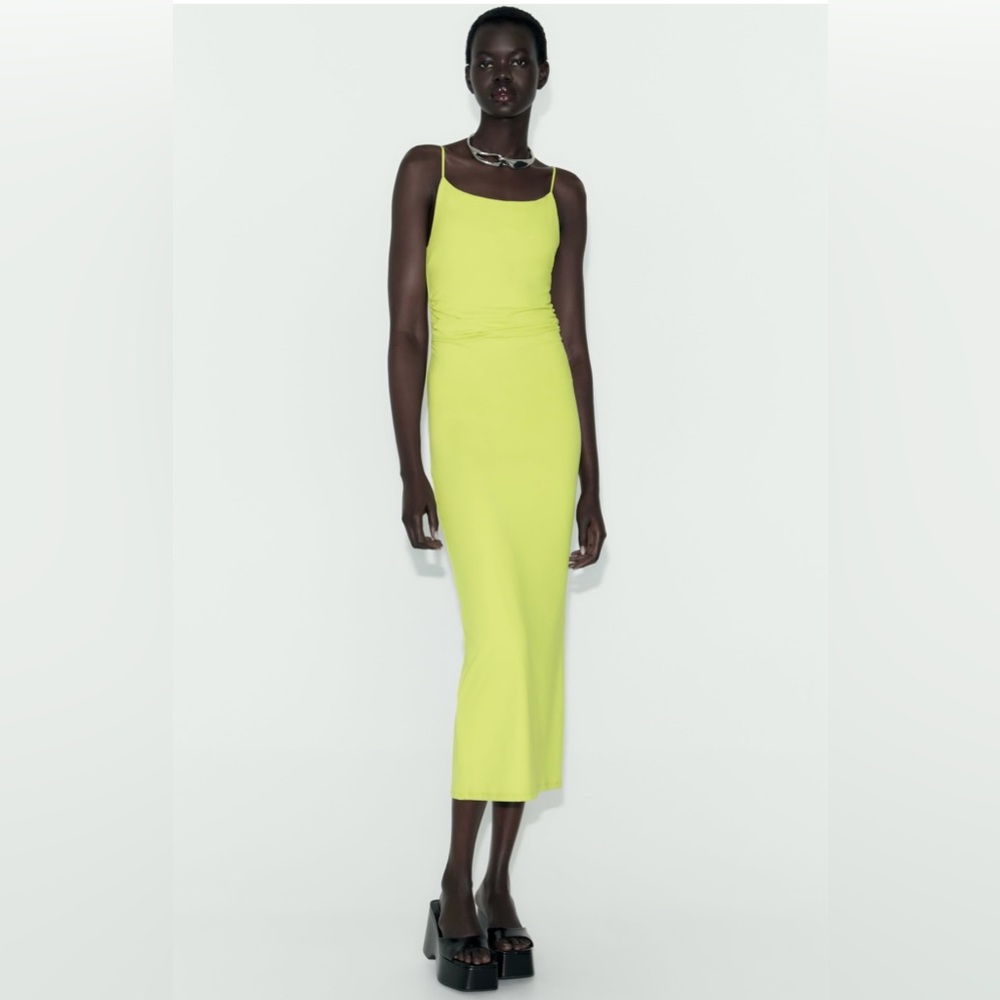Zara round neck dress